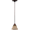 Maxim Lighting Symphony 1-Light 7" Wide Oil Rubbed Bronze Pendant Light 91049SAOI - alternate 1